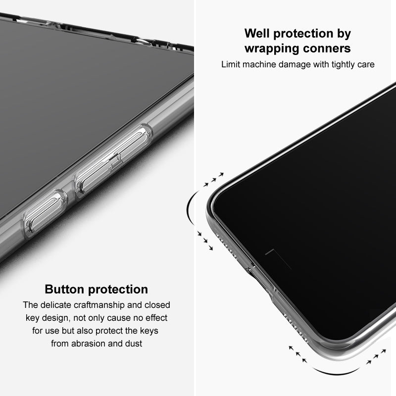 IMAK UX-5 Series Phone Case for OnePlus 11 5G Drop-proof Transparent TPU Mobile Phone Cover IMAK UX-5 Series Phone Case for OnePlus 11 5G Drop-proof Transparent TPU Mobile Phone Cover